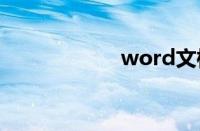 word文档打不开了
