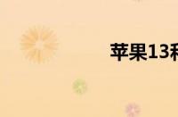 苹果13和14的区别