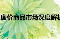 廉价商品市场深度解析：探寻低价背后的真相