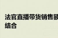 法官直播带货销售额破亿：法律与电商的完美结合